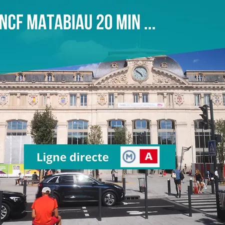Appartement New-le Patio St Cyprien - Parking - Terrasse - Netflix