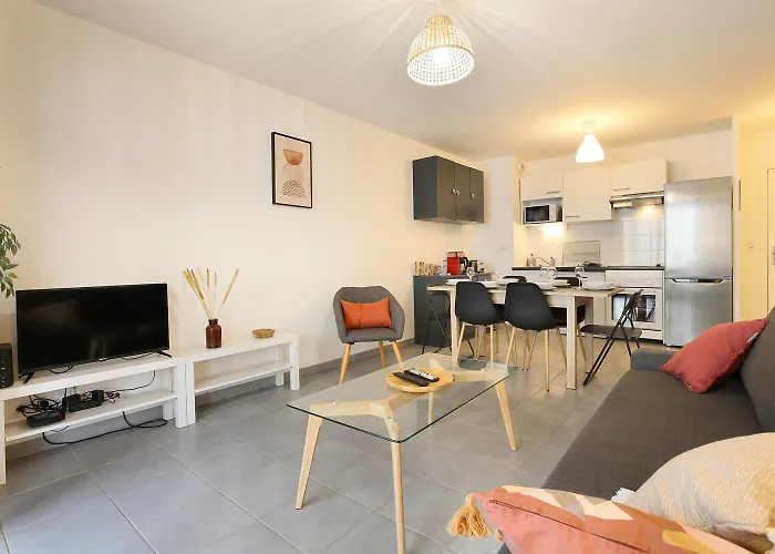 New-le Patio St Cyprien - Parking - Terrasse - Netflix Διαμέρισμα *